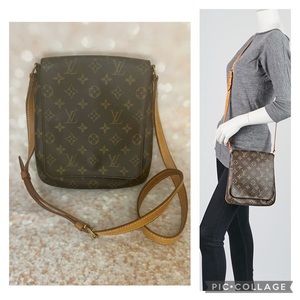 SOLD-Louis Vuitton Musette Salsa Crossbody! 100% Authentic. Very good condition.